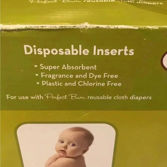 CoCalo Perfect Bum 50 Disposable Diaper Inserts S/M PLUS FREE GIFT - Picture 3 of 9